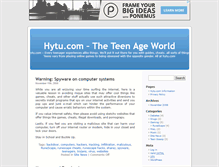 Tablet Screenshot of hytu.com